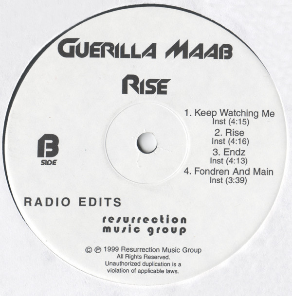 Guerilla Maab Rise - OG Z-Ro G-Rap – | Music and Album, Records 