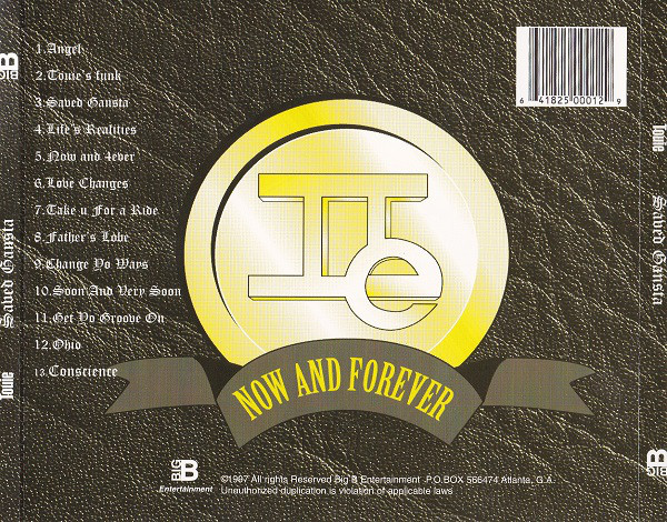 Saved Gansta by Touie (IIe) (CD 1997 Big B Entertainment) in 