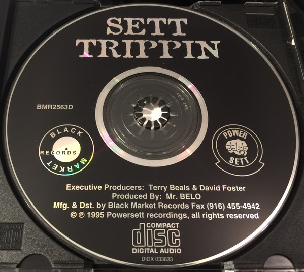Sett Trippin by W.B.K. Mobb (CD 1995 Black Market Records) in 