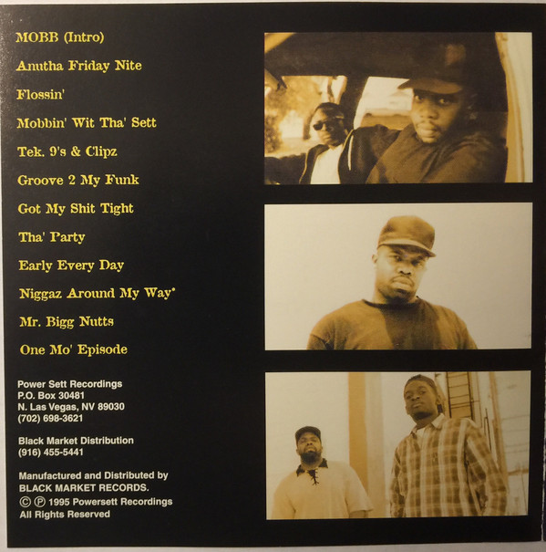 Sett Trippin by W.B.K. Mobb (CD 1995 Black Market Records) in 