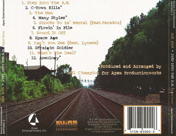 Step Into The A.M. by Ase Man (CD 1997 Apex Entertainment) in 