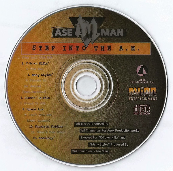 Step Into The A.M. by Ase Man (CD 1997 Apex Entertainment) in 