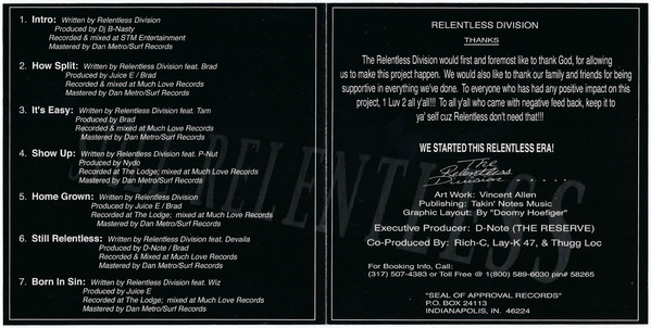 D-Note (Relentless Entertainment) in Indianapolis | Rap - The Good 