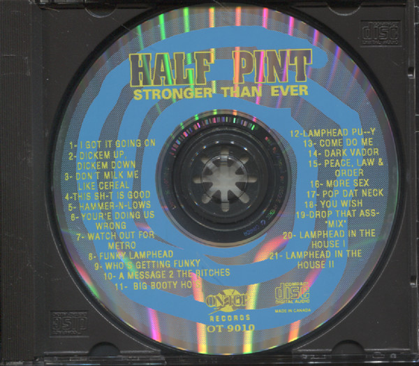 Half Pint: Stronger Than Every: CD Half Pint: Stronger Than Every: CD
