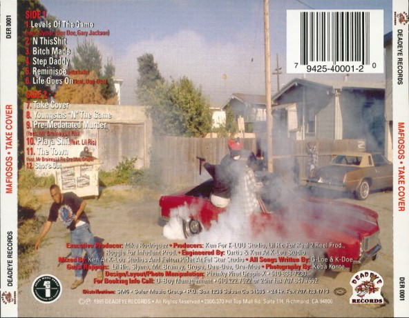 Mafiosos: Take Cover: CD Mafiosos: Take Cover: CD