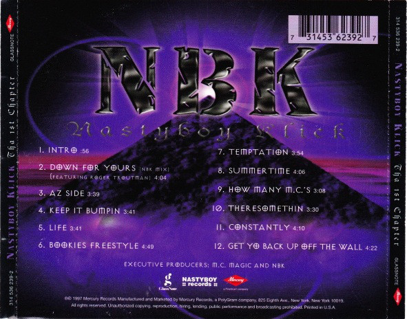 NBK (Nasty Boy Klick): The 1st Chapter: CD NBK (Nasty Boy Klick): The 1st Chapter: CD