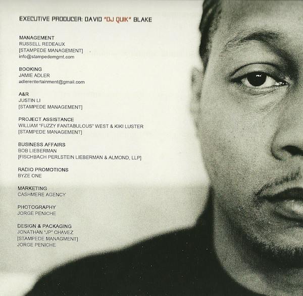 DJ Quik The Book of David サイン入り2LP 【公式ショッピングサイト】