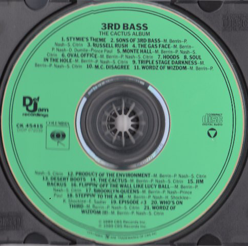 songs on 3rd bass cactus album