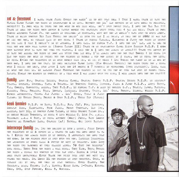 The Game Rapper 2005 The Documentary by The Game (CD 2005 Aftermath Entertainment) in ...