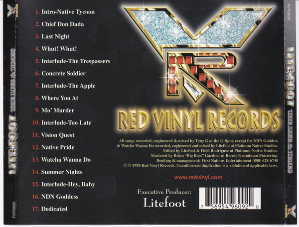 The Life & Times by Lite Foot (CD 1998 Red Vinyl) in Tulsa | Rap 