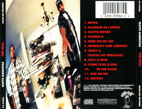 洋楽 Watts Gangstas - The Real USOG The Real - Album by Watts 