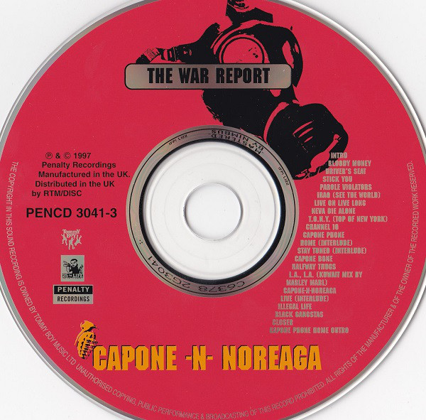The War Report by Capone-N-Noreaga (CD 1997 Penalty Recordings) in New ...
