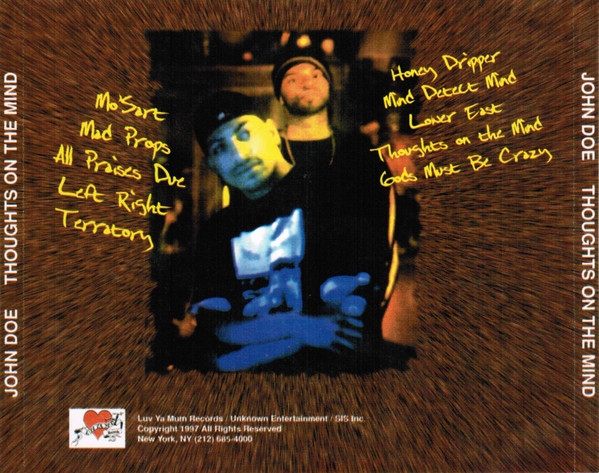 洋楽 John Doe - Thoughts On The Mind CD GRAP John Doe – Thoughts 