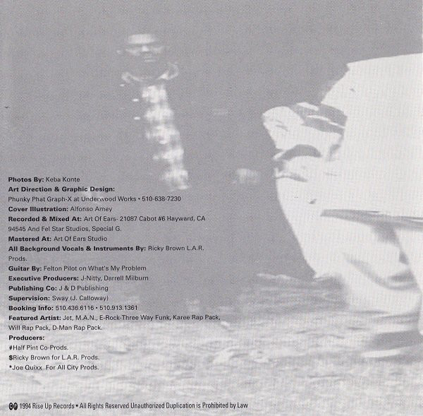 To The Land Of Funk by The Real Half Pint (CD 1994 Rise Up Records) in ...
