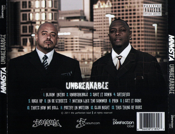 Unbreakable by MNMSTA (CD 2011 The Perfection Label) in Long Beach 