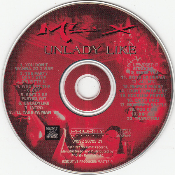 Mia X: Unlady Like: CD Mia X: Unlady Like: CD
