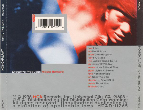 Nonchalant Mca Records In Washington Rap The Good Ol Dayz