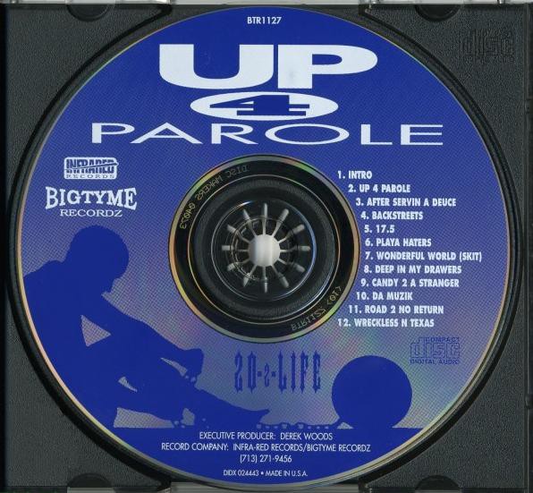 Up 4 Parole by 20-2-Life (CD 1994 Bigtyme Recordz) in Houston 