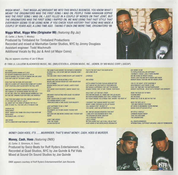 Vol 2 Hard Knock Life By Jay Z Cd 1998 Roc A Fella Records In New York City Rap The Good Ol Dayz