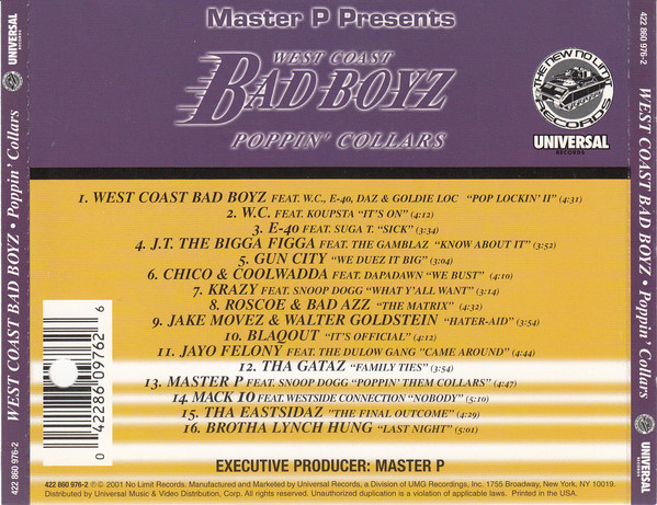 west coast bad boyz vol 1