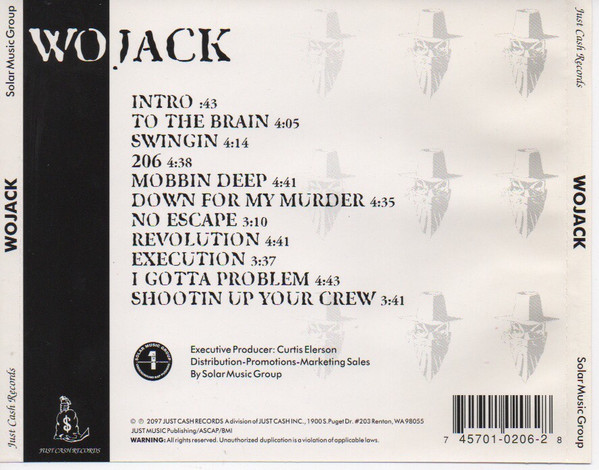 Wojack: Where Ya Goin Wo: CD Wojack: Where Ya Goin Wo: CD